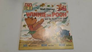 Walt Disney Winnie The Pooh And Blustery Day Read Along Book & Tape Book Only