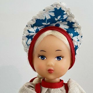 Vintage Ussr Russian Plastic Doll 1970’s Soviet 12.  5”