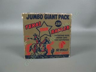 Texas Star Ranger Jumbo Giant Pack Repeating Roll Extra Loud Paper Caps Jatina