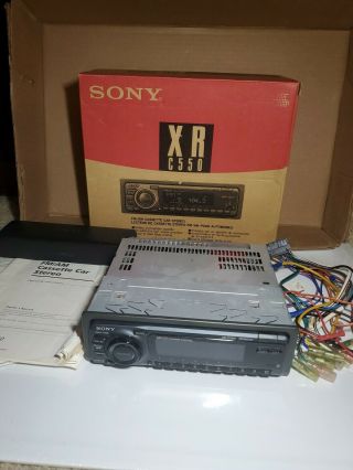 Vintage Old School Sony Mobile Xr - C550 Car Am/fm Radio Cassette Changer