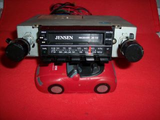 Vintage Jensen Am/fm Cassette Stereo Pushbutton Tuning,  Serviced