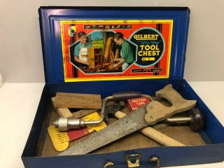 Vintage Gilbert " Big Boy " Tool Chest 1,  W/tools (bbee845)