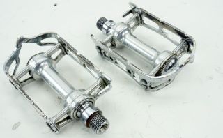 Vintage Campagnolo Record Road Bike Pedals Pair