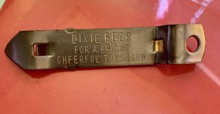 Vintage Dixie Beer Bottle Opener / Can Punch Orleans