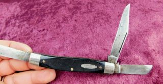 Vintage Ranger Prov Usa 3 Blade Stockman Pocket Knife