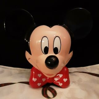 Vintage Mickey Mouse Teleflora Flower Pot/planter