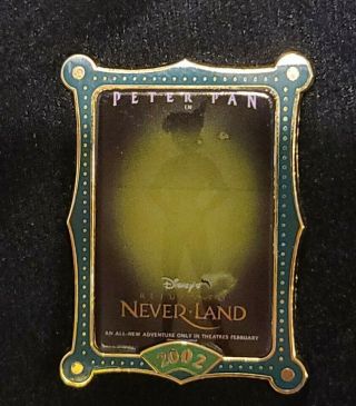 Old Disney Pin 12 Months Of Magic Movie Poster Return To Neverland Peter Pan