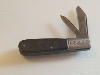 Vintage Barlow Camco Pocket Knife 3 1/2 Inch