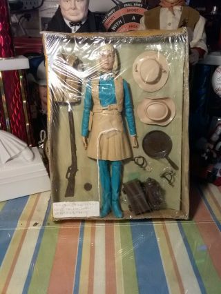 Vintage Toys Marx Johnny West Best Of The West Jane West With Accessories.