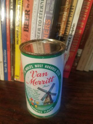 Van Merritt 12oz Flat Top Beer Can Higher Grade Chicago