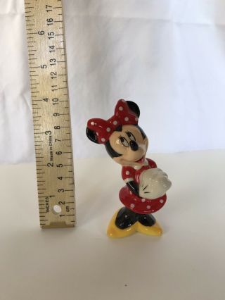 Disney Ceramic Porcelain Figurine Minnie Mouse