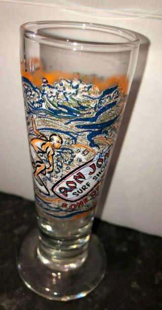 Vintage Collectable Ron Jon Surf Shop Vodka Shot Glass 