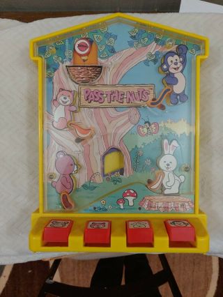 Vintage 1974 Tomy Pass The Nuts Game