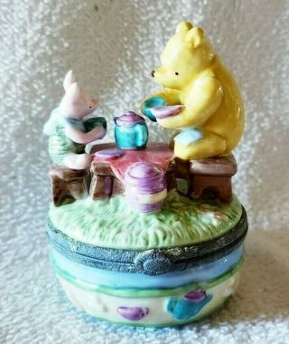 Disney Winnie The Pooh Piglet Trinket Box Midwest Cannon Falls