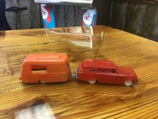 Vintage Ford Car & Camper Toy Made In West Germany