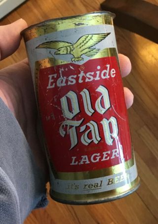 Pabst Brewing Co Eastside Old Tap Beer Can Los Angeles Ca Gold Eagle Logo