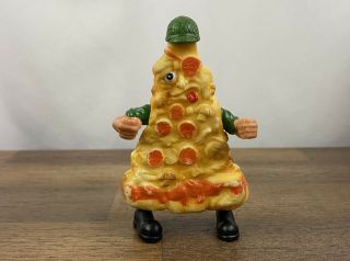 Vintage Mattel Private Pizza Food Fighter Action Figure Toy 1988