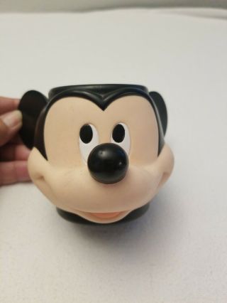 Vintage Applause Disney Mickey Mouse Plastic Cup