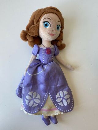 Disney Store Authentic Princess Sofia The First 13 " Plush Doll