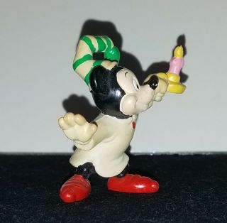 Disney MICKEY ' S CHRISTMAS CAROL Mickey mouse candle PVC figure Bob Cratchit 2