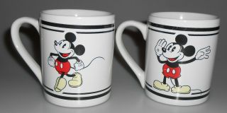 Set Of 2 Coffee Mugs - Gibson Mickey Mouse Disney