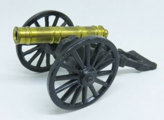 Brass Cast Iron Mini Cannon Mfco 1/29 Mf Co Toy