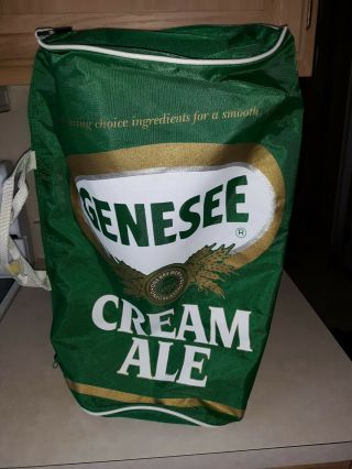 Genesee Cream Ale Beer Tote Bag Duffle Bag Hard To Find Looks Like Beer Can