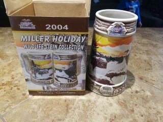 2004 Miller Beer Holiday Stein America 