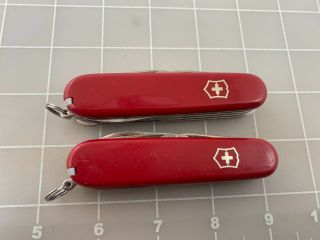 2 Victorinox Swiss Army Pocket Knives