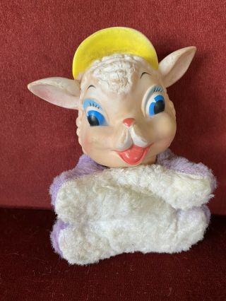 My Toy Rushton Rubber Face Lamb Plush Toy