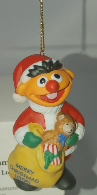Grolier Disney Christmas Ornament Dated 1995 Ernie Sesame Street