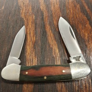Frost Cutlery Knife Solingen Steel Canoe Vintage Folding Pocket 3 5/8 " Closed