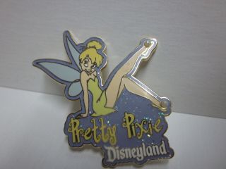 2003 Disneyland Disney Peter Pan Tinker Bell Pretty Pixie Pin 20659