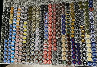 Qty 530 Various Beer Bottle Caps - - Crafts - Collectible 3
