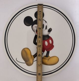 Disney Mickey Mouse 9” Round Ceramic Trivet 2