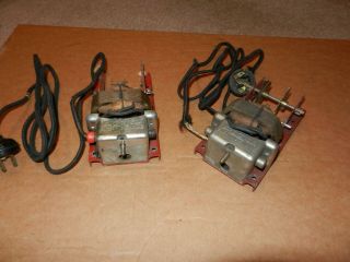 2 Gilbert Erector P - 51 Electric Engines W/no Reverse Switch,  1930 