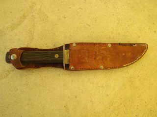 Edge Brand Solingen Germany Leather Sheath With Imperial Providence Ri Knife