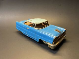 Vintage 1950s 1960s Chevy Ford Buick Lincoln Tin Friction Toy Car