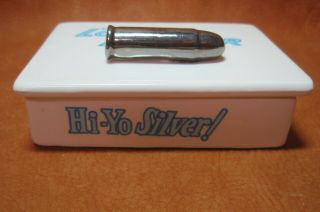 1990 The Lone Ranger Silver Bullet Trinket Box By Hamilton Gifts " Hi - Yo Silver "