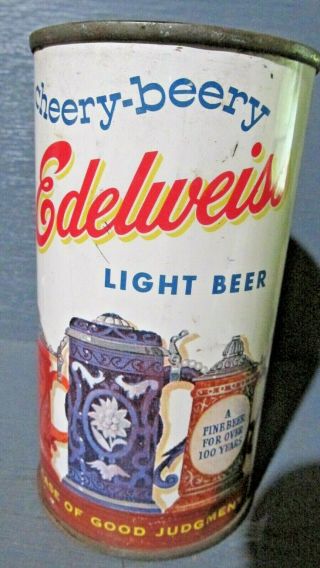 Edelweiss_ Cherry - Berry_ Flat Top Beer Can - [read Description] -