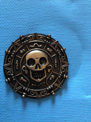 Disney Parks Authentic Pirates Of The Caribbean Coin Trading Pin