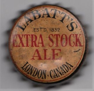 Labatt’s Extra Stock Ale London Ontario – Cork Lined Crown – Canada