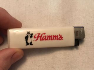 Hamm’s Beer Vintage Advertising Plastic Cigarette Lighter