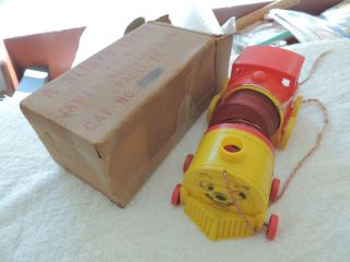Vintage Slinky Train Pull Toy James Industries In The Box