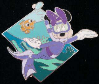 Dlr Disney Minnie Finds (finding Nemo) Nemo Pin From Mickey 