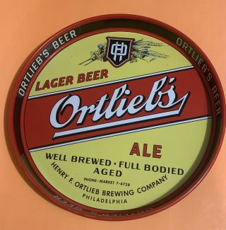 Vintage Ortlieb’s Brewing Company Beer Tray