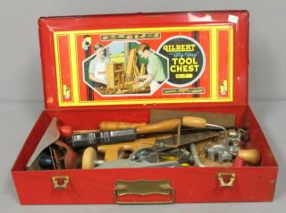 Gilbert 6 Vintage Big - Boy Tool Chest W/ Tools