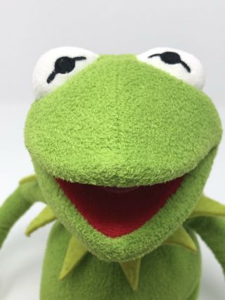 Disney Store Kermit The Frog The Muppets Stuffed Plush Animal 16 "