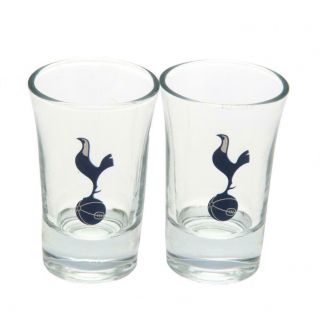 Tottenham Hotspur Shot Glasses - 2 Pack (official Merchandise)