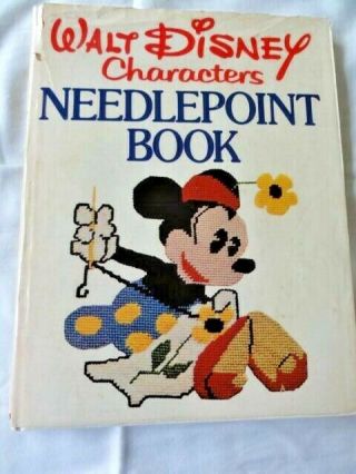 Walt Disney Characters Needlepoint Book,